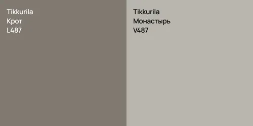 L487 Крот vs V487 Монастырь