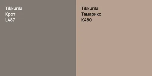 L487 Крот vs K480 Тамарикс