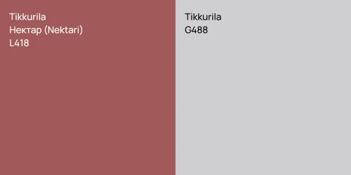 L418 Нектар (Nektari) vs G488 