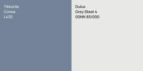 L430 Сопка vs 00NN 83/000 Grey Steel 4