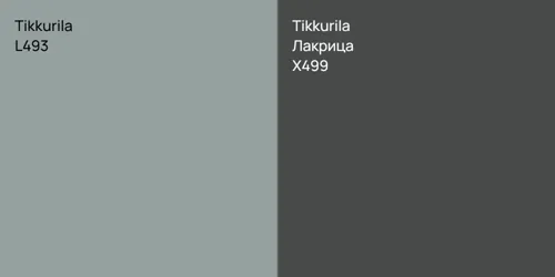 L493 null vs X499 Лакрица