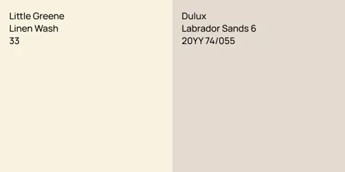33 Linen Wash vs 20YY 74/055 Labrador Sands 6
