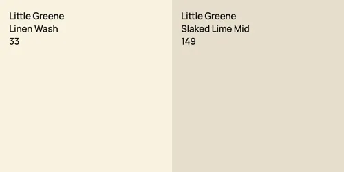 33 Linen Wash vs 149 Slaked Lime Mid