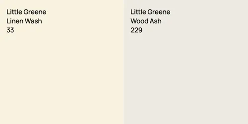 33 Linen Wash vs 229 Wood Ash