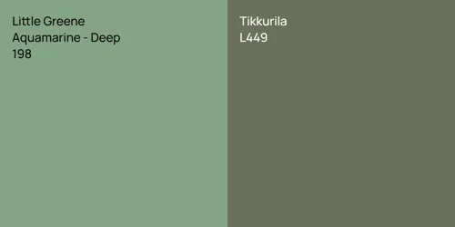 198 Aquamarine - Deep vs L449 