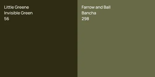 56 Invisible Green vs 298 Bancha