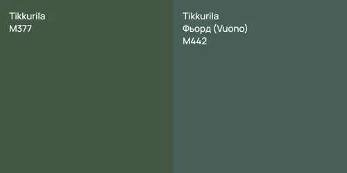 M377  vs M442 Фьорд (Vuono)