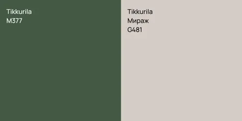 M377 vs G481 Мираж