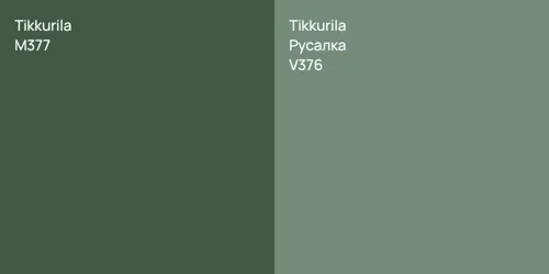 M377  vs V376 Русалка