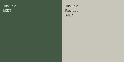 M377  vs X487 Раствор