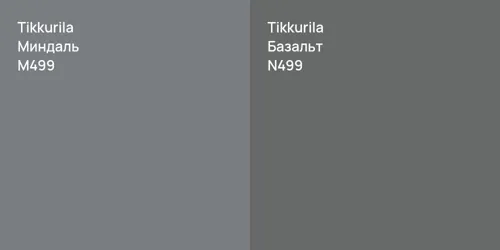 M499 Миндаль vs N499 Базальт