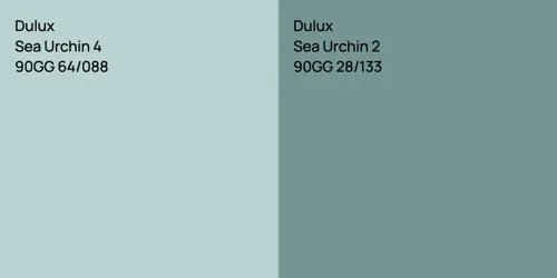 90GG 64/088 Sea Urchin 4 vs 90GG 28/133 Sea Urchin 2
