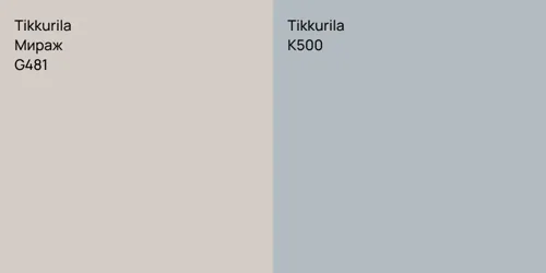 G481 Мираж vs K500 null