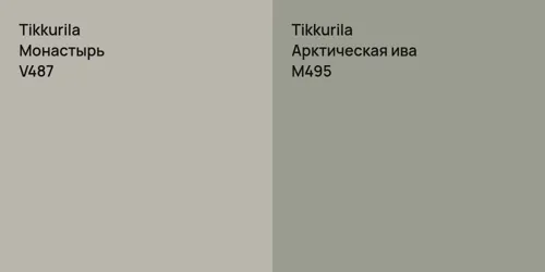 V487 Монастырь vs M495 Арктическая ива