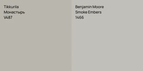 V487 Монастырь vs 1466 Smoke Embers