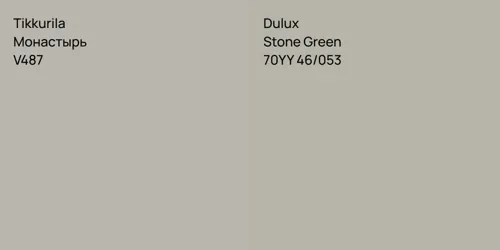 V487 Монастырь vs 70YY 46/053 Stone Green