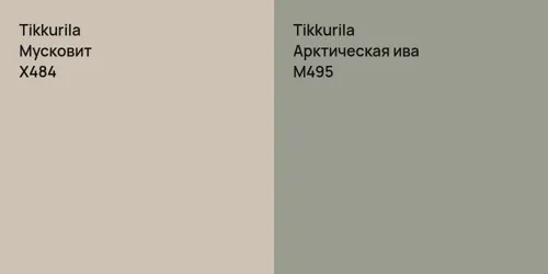 X484 Мусковит vs M495 Арктическая ива