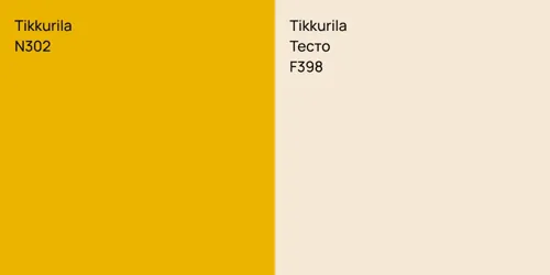 N302  vs F398 Тесто