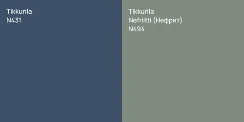 N431 null vs N494 Nefriitti (Нефрит)