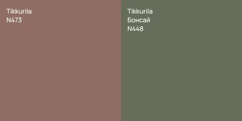 N473  vs N448 Бонсай