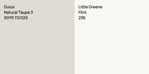 90YR 73/029 Natural Taupe 3 vs 236 Flint