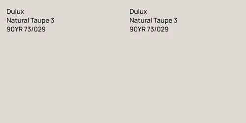 90YR 73/029 Natural Taupe 3 vs 90YR 73/029 Natural Taupe 3