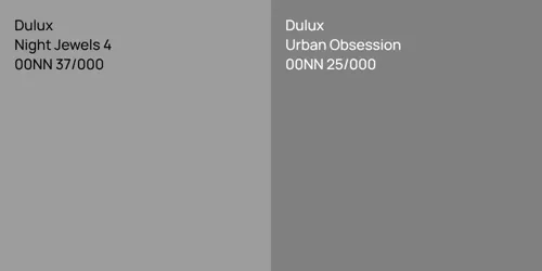 00NN 37/000 Night Jewels 4 vs 00NN 25/000 Urban Obsession