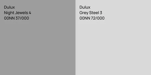 00NN 37/000 Night Jewels 4 vs 00NN 72/000 Grey Steel 3
