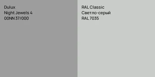 00NN 37/000 Night Jewels 4 vs RAL 7035 Светло-серый