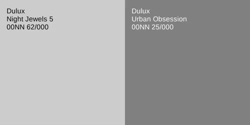 00NN 62/000 Night Jewels 5 vs 00NN 25/000 Urban Obsession