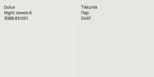 30BB 83/001 Night Jewels 6 vs G497 Пар