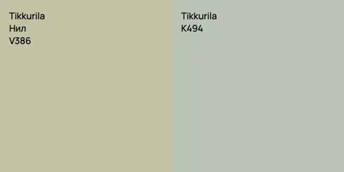 V386 Нил vs K494