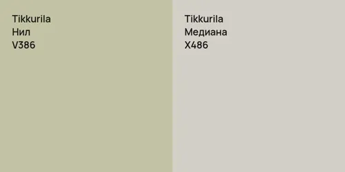 V386 Нил vs X486 Медиана