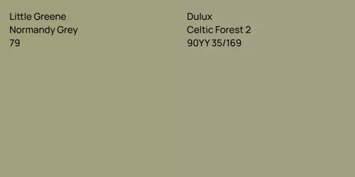 79 Normandy Grey vs 90YY 35/169 Celtic Forest 2