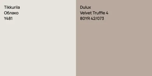 Y481 Облако vs 80YR 42/073 Velvet Truffle 4