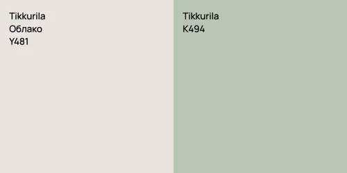 Y481 Облако vs K494 