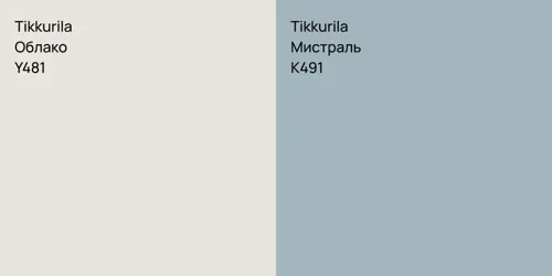 Y481 Облако vs K491 Мистраль