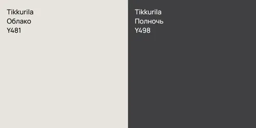 Y481 Облако vs Y498 Полночь