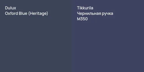 null Oxford Blue (Heritage) vs M350 Чернильная ручка