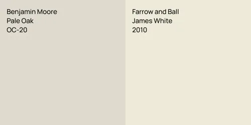 OC-20 Pale Oak vs 2010 James White