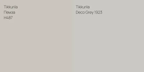 H487 Пемза vs Deco Grey 1923 null