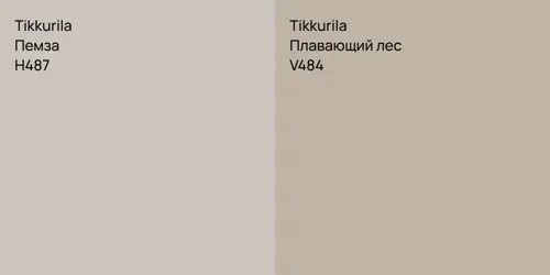 H487 Пемза vs V484 Плавающий лес