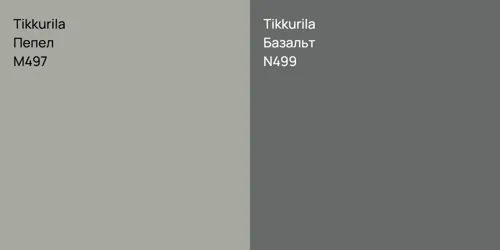 M497 Пепел vs N499 Базальт