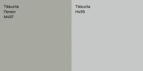 M497 Пепел vs H499 