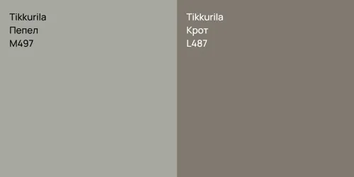 M497 Пепел vs L487 Крот