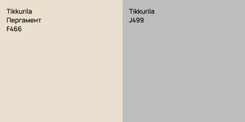F466 Пергамент vs J499 