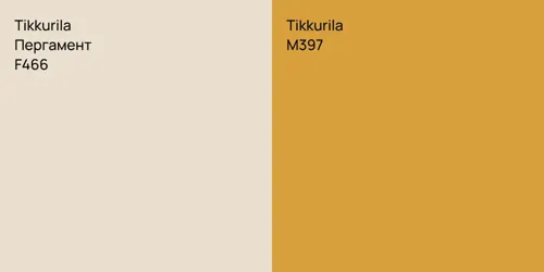 F466 Пергамент vs M397 null