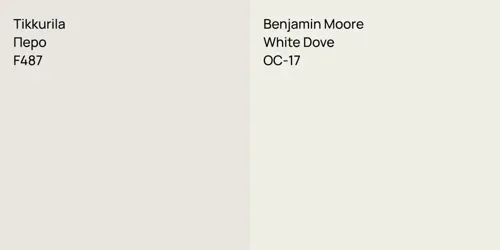 F487 Перо vs OC-17 White Dove