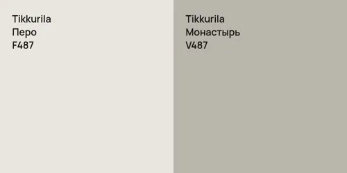 F487 Перо vs V487 Монастырь