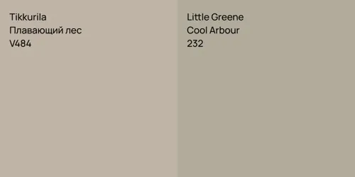 V484 Плавающий лес vs 232 Cool Arbour